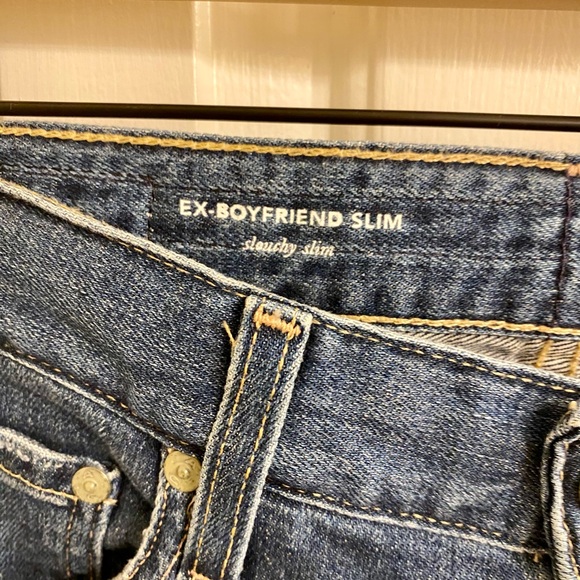 AG EX-BOYFRIEND SLIM JEANS SLOUCHY SLIM WOMENS SIZE 27 AG STRAIGHT LEG JEANS - Picture 6 of 16